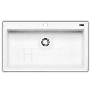 Granite kitchen sink size 80×50×20, white