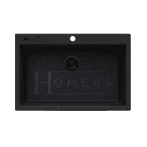 Granite kitchen sink size 70×50×20, black